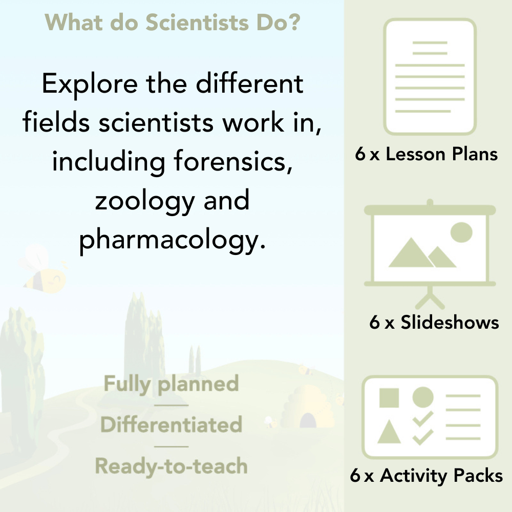 PlanBee Scientific Enquiry KS2 Lessons - What Do Scientists Do?