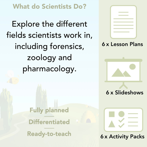 PlanBee Scientific Enquiry KS2 Lessons - What Do Scientists Do?