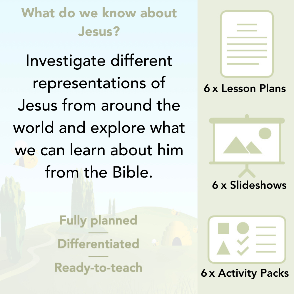 PlanBee What do we know about Jesus? KS2 Year 3 RE Lessons
