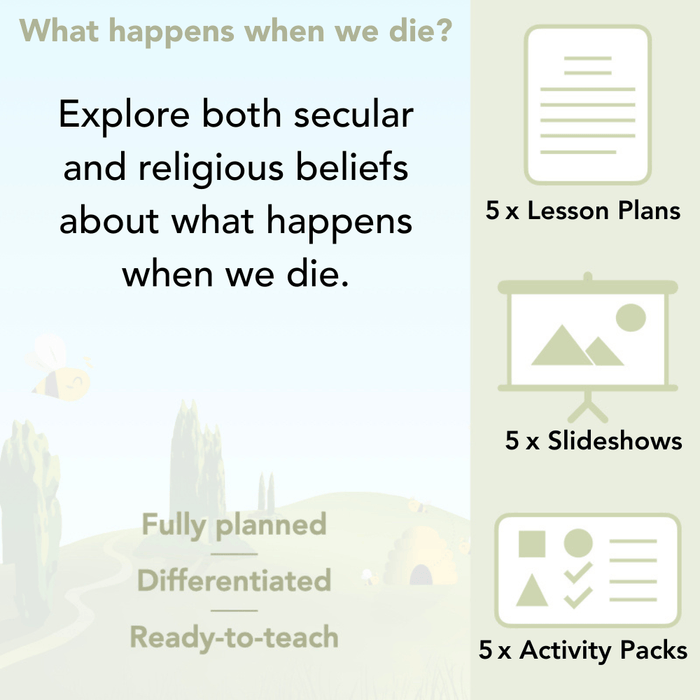 PlanBee What happens when we die? KS2 RE Lesson Plans