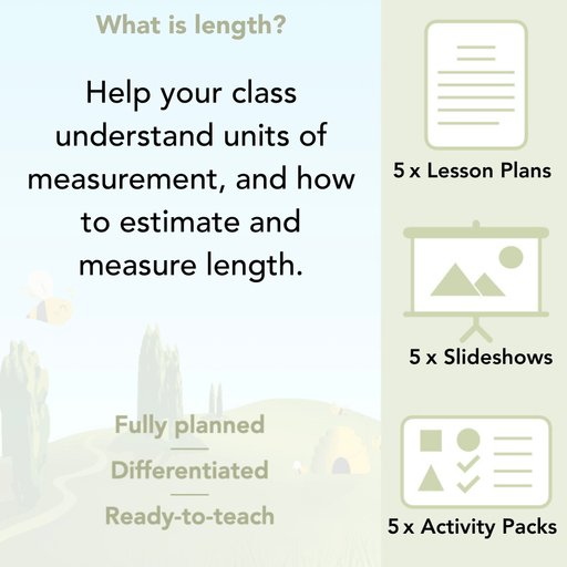 PlanBee What is Length? KS2 Maths Measurement Year 3 Lesson Planning