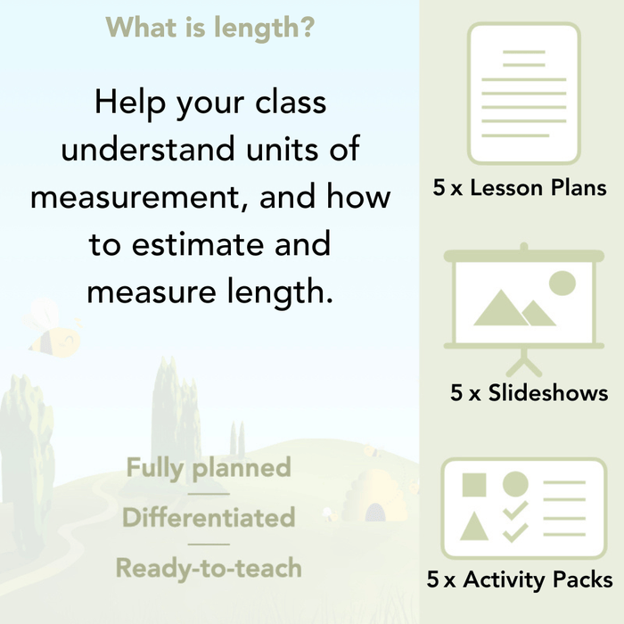PlanBee What is Length? KS2 Maths Measurement Year 3 Lesson Planning