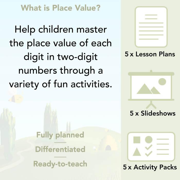 PlanBee Year 2 Place Value Planning Maths lessons by PlanBee