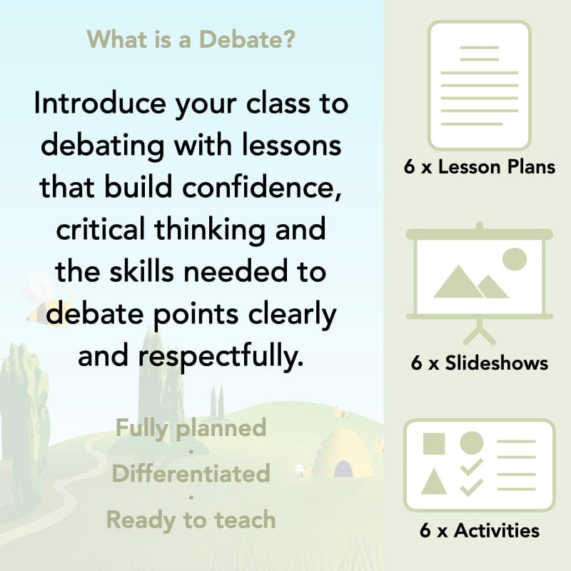 PlanBee What is a Debate KS2 | English Lessons