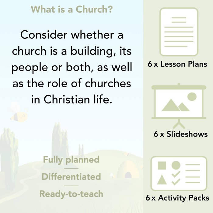 PlanBee What is a Church? Christian Places of Worship KS2 | PlanBee