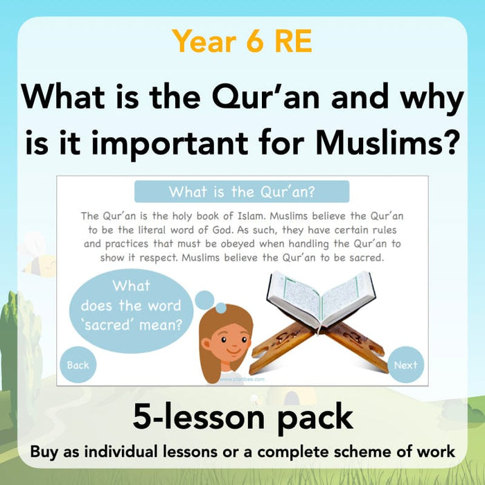 PlanBee Why is the Qur'an important to Muslims? The Quran KS2 RE