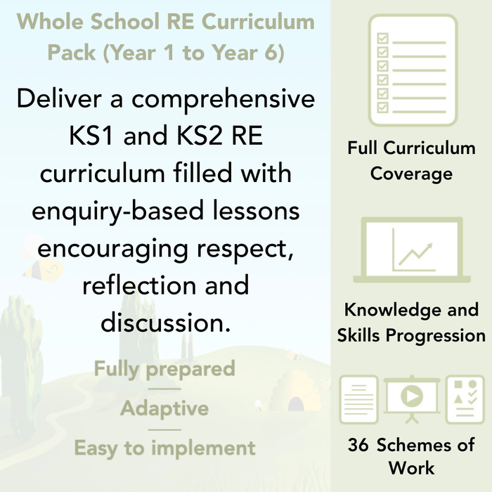 PlanBee Primary RE Religious Education Curriculum Pack | Long Term Planning