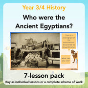 PlanBee Who were the Ancient Egyptians? KS2 History Lesson Pack