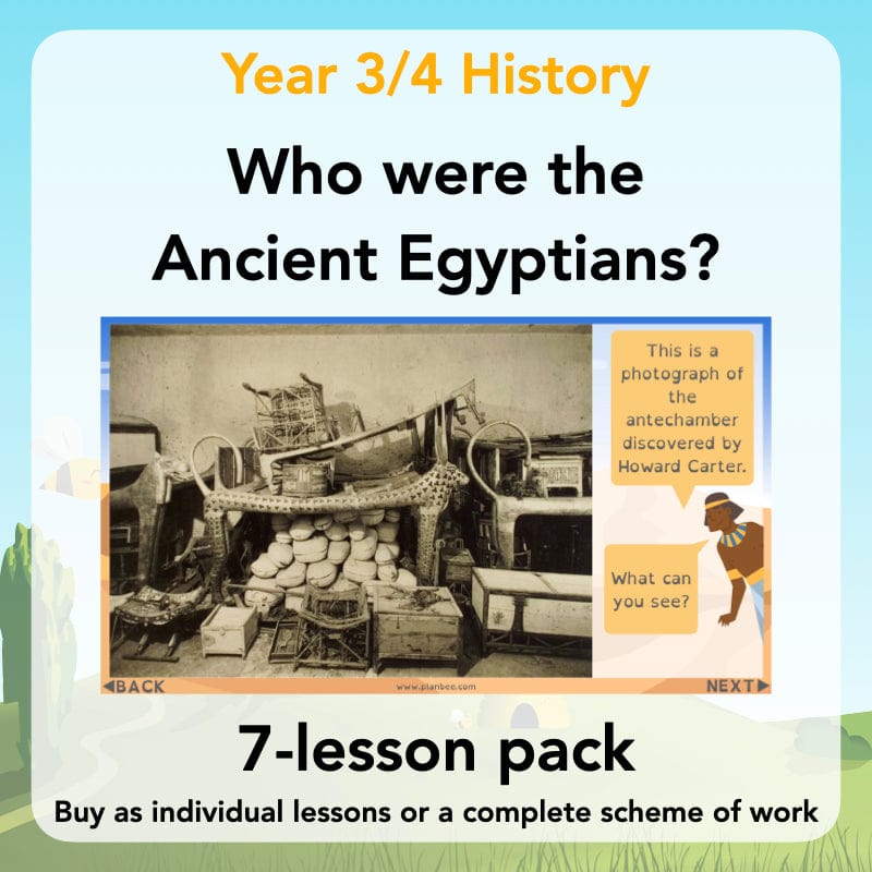 PlanBee Who were the Ancient Egyptians? KS2 History Lesson Pack