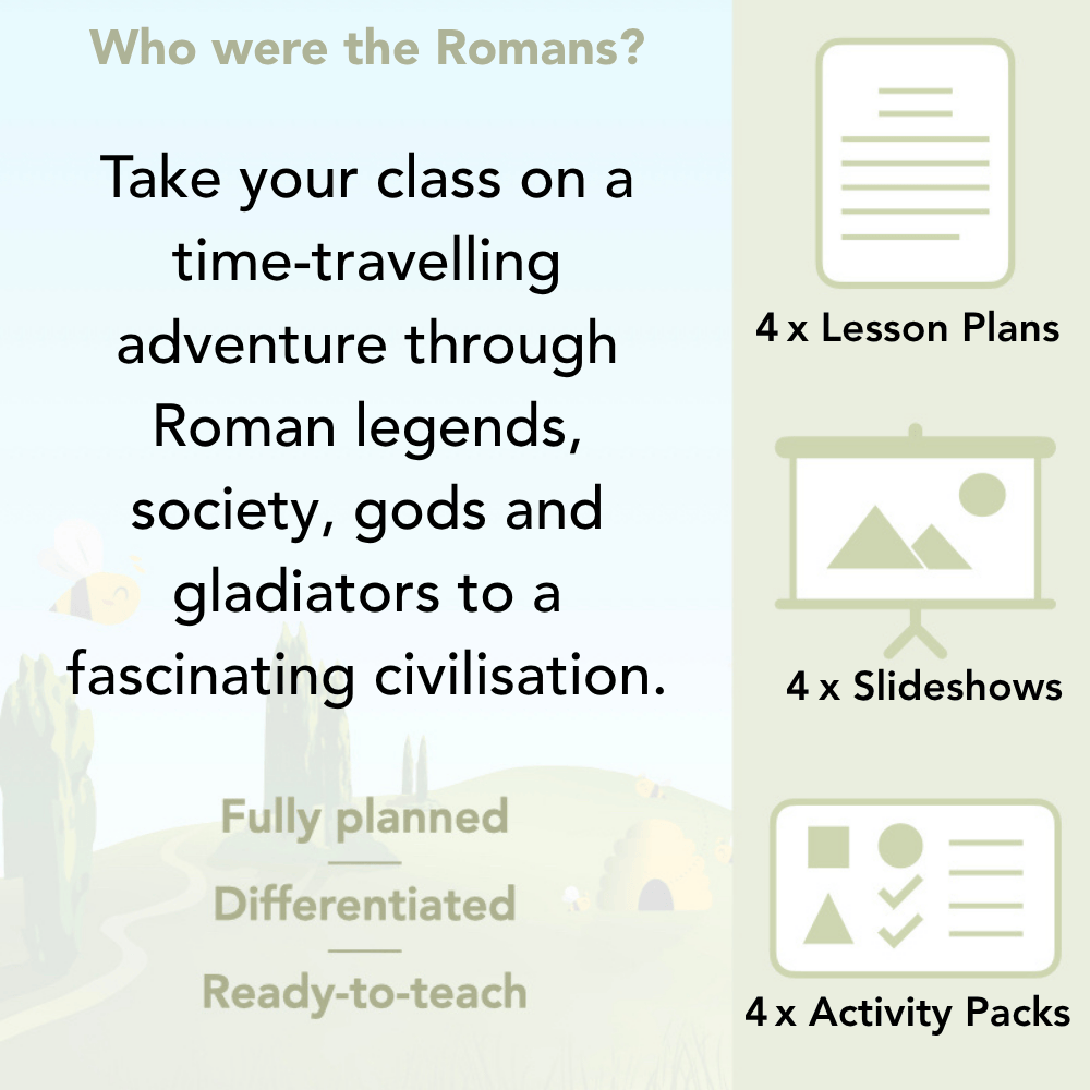 PlanBee Who were the Romans? KS2 Lesson Planning and Resources
