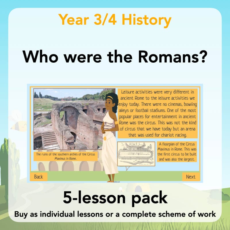 PlanBee Who were the Romans? KS2 Lesson Planning and Resources