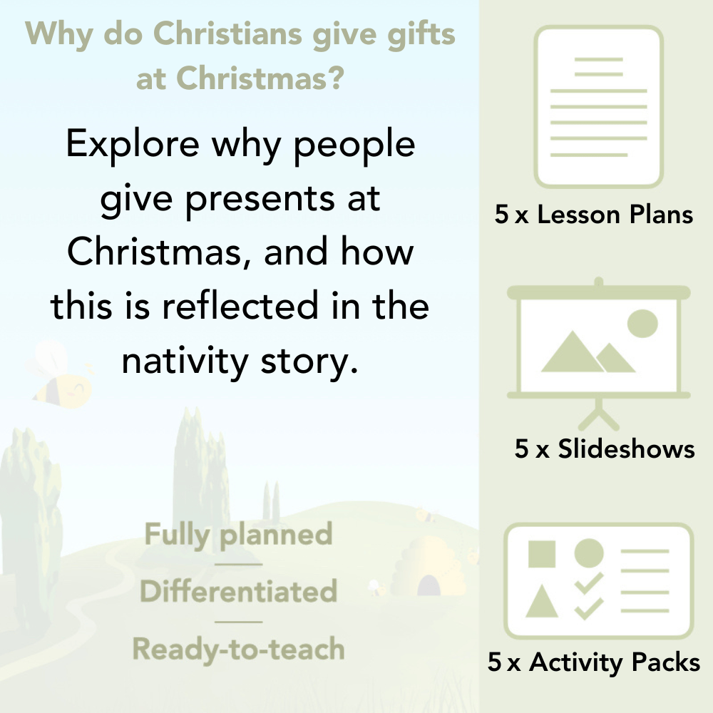 PlanBee Why do Christians give gifts at Christmas? PlanBee KS1 RE