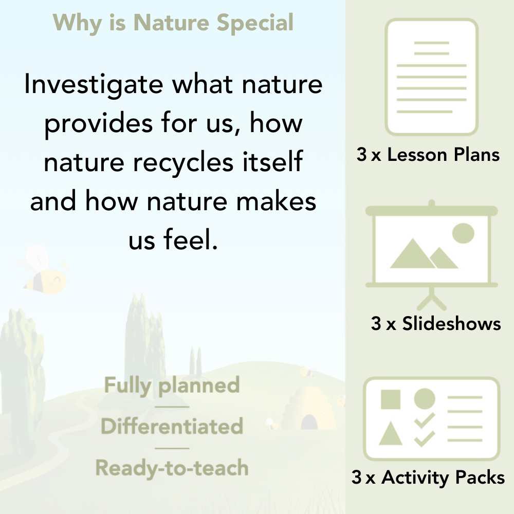 PlanBee Why is Nature Special? KS1 ESR Lessons | PlanBee