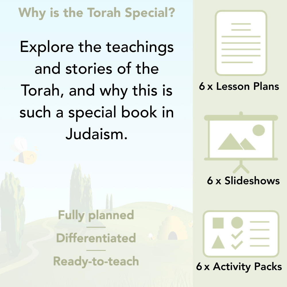 PlanBee Why is the Torah Special? The Torah KS1 RE Lessons