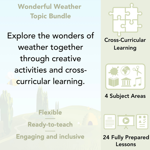 PlanBee Wonderful Weather KS1 Topic Planning and Resources