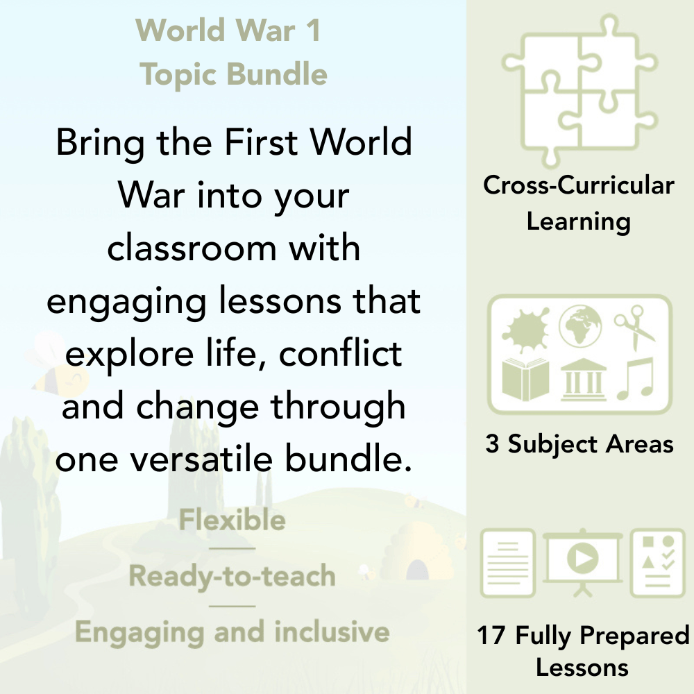 PlanBee World War 1 KS2 Topic Bundle