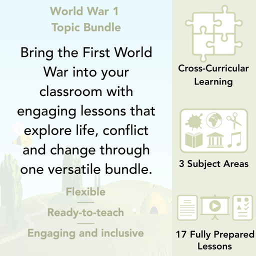 PlanBee World War 1 KS2 Topic Bundle