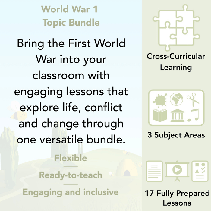 PlanBee World War 1 KS2 Topic Bundle