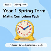 PlanBee Year 1 Autumn Term Maths Curriculum Pack | PlanBee