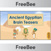 PlanBee Ancient Egypt Quiz | Free PlanBee Brain Teasers