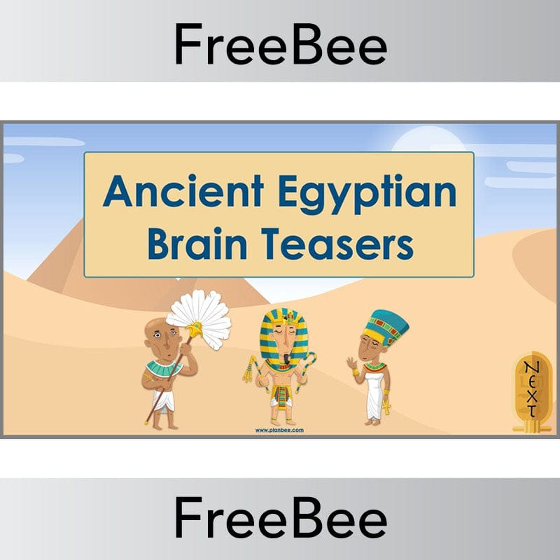 PlanBee Ancient Egypt Quiz | Free PlanBee Brain Teasers