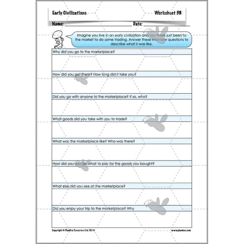 Early Civilisations KS2 History Lesson Planning by PlanBee