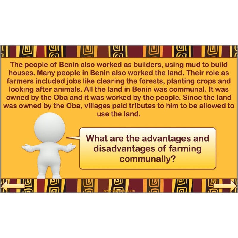 PlanBee The Kingdom of Benin KS2 History Lesson Pack by PlanBee