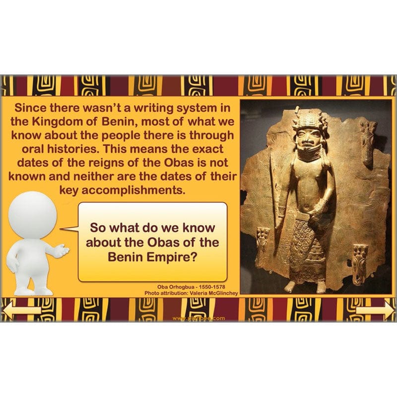 PlanBee The Kingdom of Benin KS2 History Lesson Pack by PlanBee