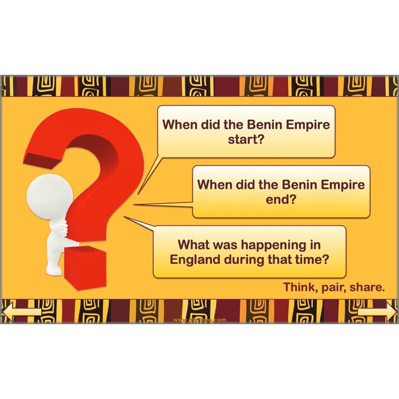 PlanBee The Kingdom of Benin KS2 History Lesson Pack by PlanBee