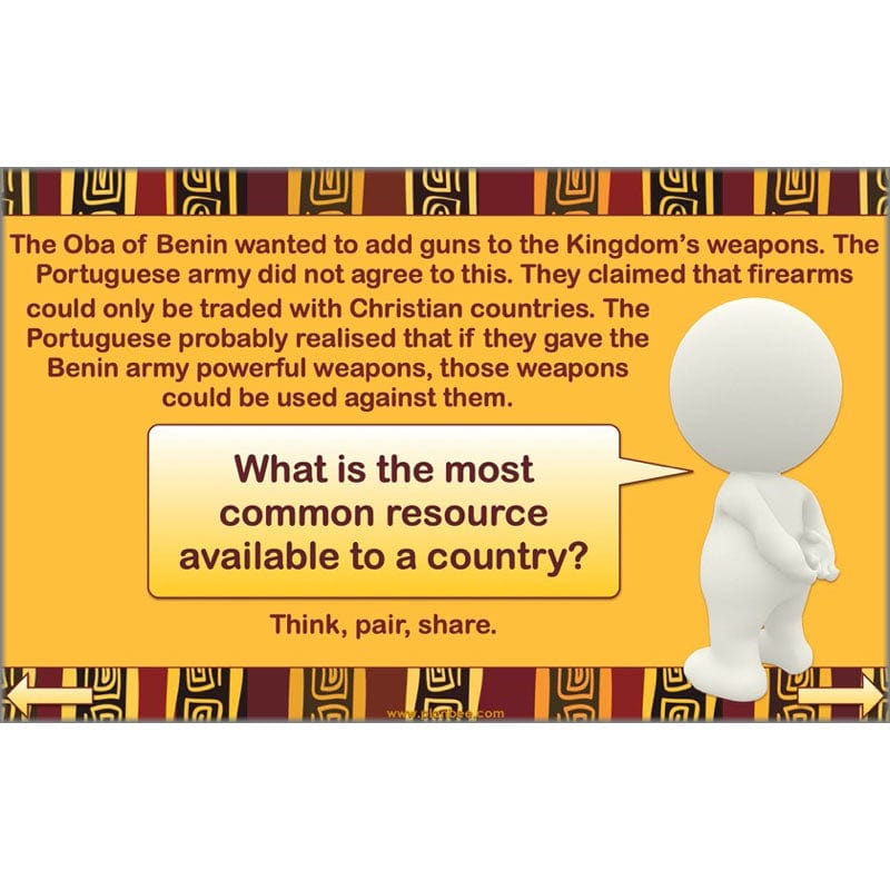 PlanBee The Kingdom of Benin KS2 History Lesson Pack by PlanBee