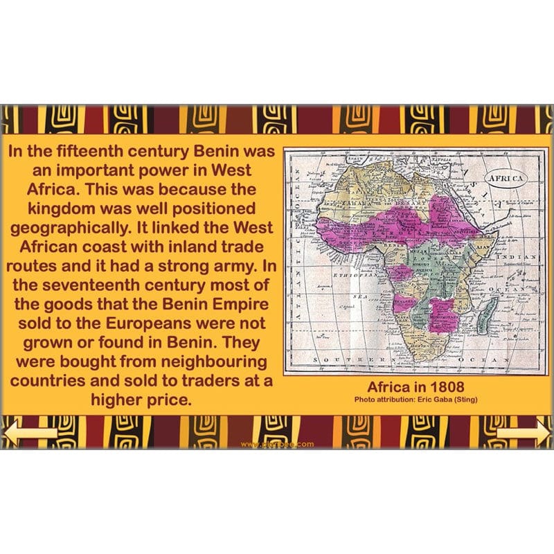 PlanBee The Kingdom of Benin KS2 History Lesson Pack by PlanBee