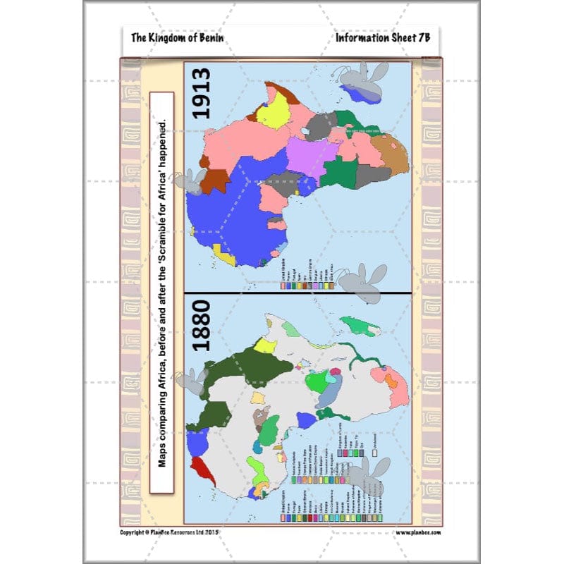 PlanBee The Kingdom of Benin KS2 History Lesson Pack by PlanBee