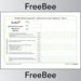 PlanBee Free Year 2 Maths Curriculum Assessment Grid by PlanBee