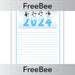 PlanBee New Year's Resolution Template | Free PlanBee