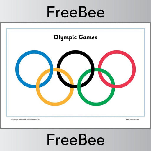 PlanBee FREE Olympic and Paralympic Logos