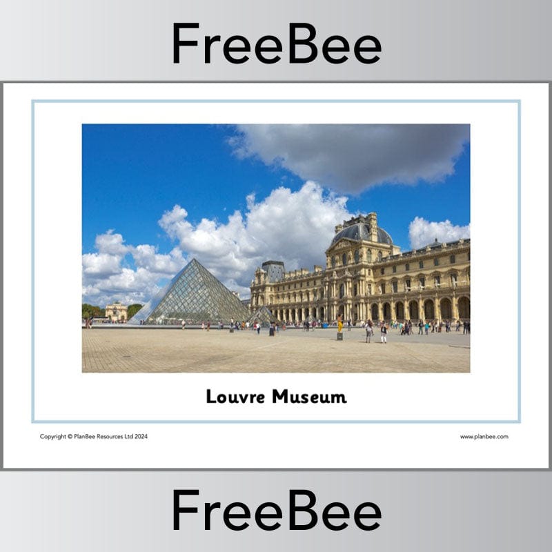 PlanBee FREE Paris Landmarks Photo Pack