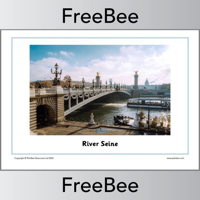 PlanBee FREE Paris Landmarks Photo Pack