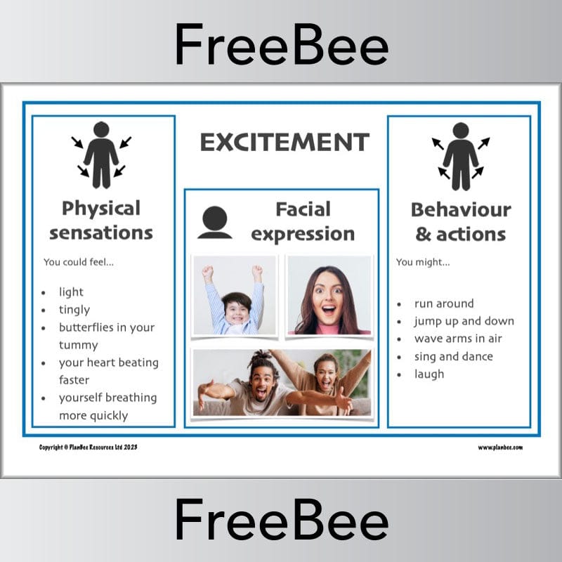 PlanBee FREE Recognising Emotions Posters by PlanBee