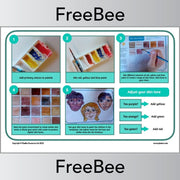 PlanBee FREE Skin Tone Chart Maker by PlanBee