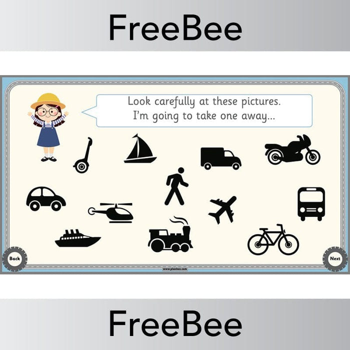 PlanBee Travel and Transport Brain Teasers Free PDF by PlanBee