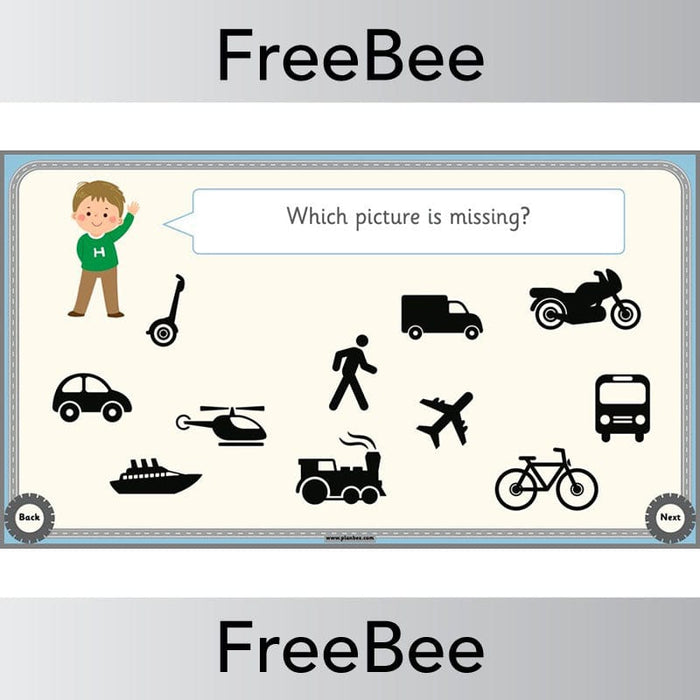 PlanBee Travel and Transport Brain Teasers Free PDF by PlanBee