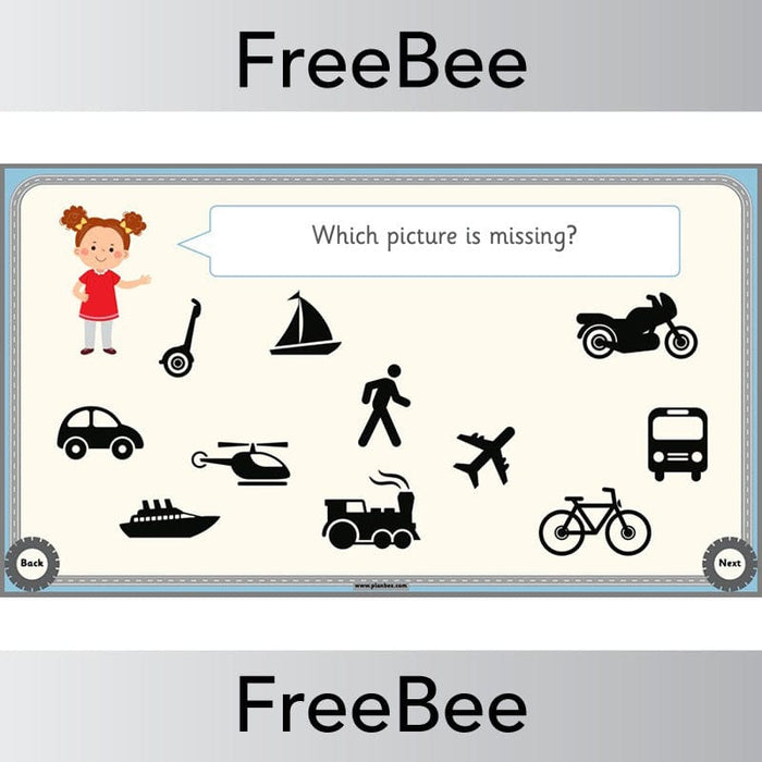 PlanBee Travel and Transport Brain Teasers Free PDF by PlanBee