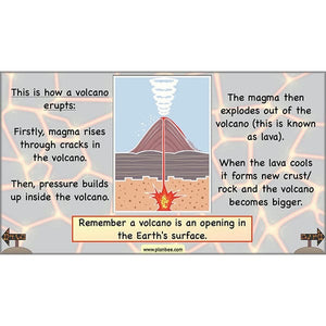 Volcanoes KS2 Geography Plans for Year 3 & Year 4 PlanBee