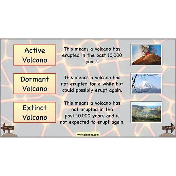 PlanBee Volcanoes KS2 Geography Plans for Year 3 & Year 4 PlanBee