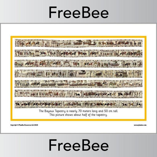 Free Bayeux Tapestry KS1 and KS2 Picture Cards by PlanBee