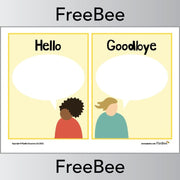 PlanBee Free Language Posters - Common Phrases