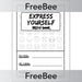 Free Express Yourself Sketch Book Cover by PlanBee