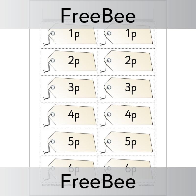 PlanBee Price Labels | Free KS1 Maths printable resource