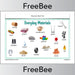 PlanBee FREE Materials Word Mat KS1 by PlanBee