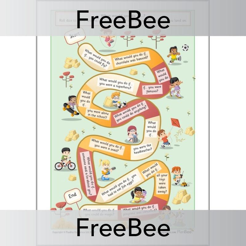 PlanBee Free board game | Free teaching resources | PlanBee